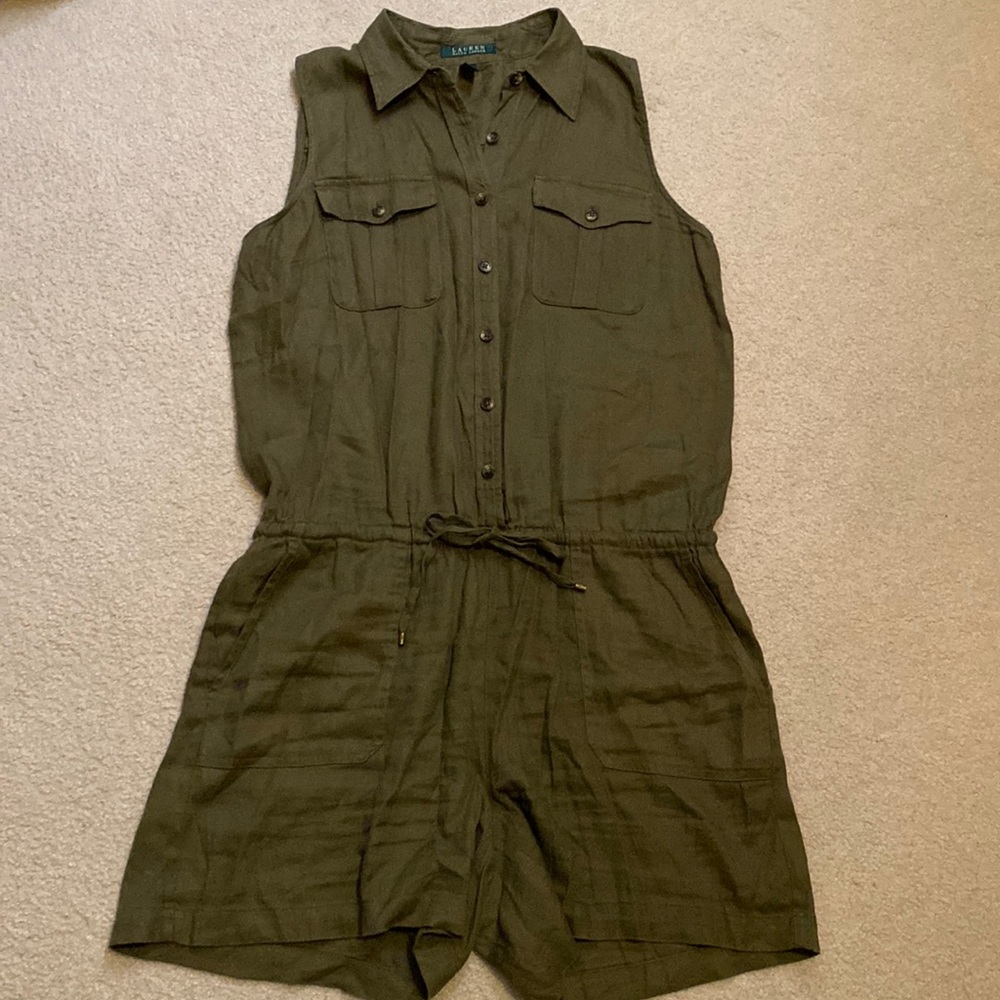 Ralph Lauren Shorts Romper - Picture 1 of 5